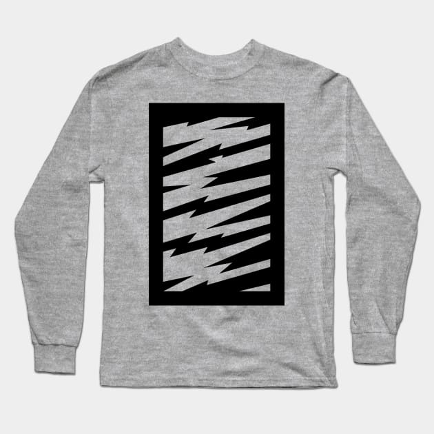 Pizzazz Lightning Long Sleeve T-Shirt by Braeprint